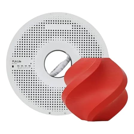 Filamento Bambu Lab PLA Lite Vermelho